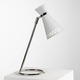 Havana Table Lamp - Polished Nickel / White Havana Table Lamp - Polished Nickel / White
