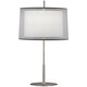 Saturnia Table Lamp - Stainless Steel / Silver