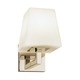 Doughnut Single Arm Wall Sconce - Polished Nickel / Frost White Doughnut Single Arm Wall Sconce - Polished Nickel / Frost White