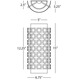 Parker Half Round Wall Sconce - /