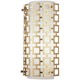 Parker Half Round Wall Sconce - Antique Brass / Frost White Parker Half Round Wall Sconce - Antique Brass / Frost White