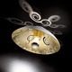 Decor Oro Ceiling Mount - White / Gold Decor Oro Ceiling Mount - White / Gold