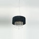 Salon Suspension - Chrome / Black / Clear
