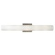 Solace Bath Bar - Satin Nickel / Frosted