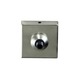 Freejack 2 Inch Square Flush Canopy 24V - Satin Nickel / 