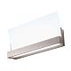 Sail Wall Sconce - Titanium / Satin White