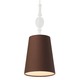 Freejack Kiev Pendant - Chrome / Brown / Frost Freejack Kiev Pendant - Chrome / Brown / Frost