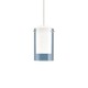 Freejack Mini Echo Pendant - Satin Nickel / Steel Blue Freejack Mini Echo Pendant - Satin Nickel / Steel Blue