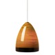 Freejack Nebbia Pendant - Satin Nickel / Brown Freejack Nebbia Pendant - Satin Nickel / Brown