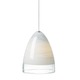 Freejack Nebbia Pendant - Satin Nickel / White Freejack Nebbia Pendant - Satin Nickel / White