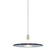 Kable Lite Biz Pendant - Satin Nickel / Steel Blue