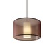 Dillon Pendant - Antique Bronze / Brown