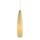 Fino Small Pendant - Satin Nickel / Latte Fino Small Pendant - Satin Nickel / Latte