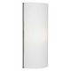 Lexington Wall Sconce - Satin Nickel / White
