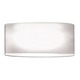 Vittoria P2 Wall Sconce - Polished Chrome / Satin White Vittoria P2 Wall Sconce - Polished Chrome / Satin White