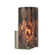Playa Wall Sconce - Satin Nickel / Brown Shell Playa Wall Sconce - Satin Nickel / Brown Shell