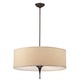 Valencia Chandelier - Sienna Bronze / Beige Valencia Chandelier - Sienna Bronze / Beige