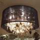 Midnight Pearl Ceiling Flush Mount - Silver Pearl / Seashell / Crystal Midnight Pearl Ceiling Flush Mount - Silver Pearl / Seashell / Crystal