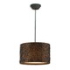 Knotten Rattan Suspension - Rubbed Expresso / 
