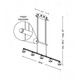 5515 Linear Adjustable Pendant - /