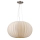 Shanghai Oval Pendant - Brushed Nickel / Sheer Pearl Shanghai Oval Pendant - Brushed Nickel / Sheer Pearl