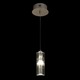 Solo Crystal - Triangle Cut Pendant - Polished Chrome / Clear Solo Crystal - Triangle Cut Pendant - Polished Chrome / Clear