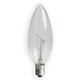 B8 Torpedo Candelabra Base 60W 120V -  / Clear