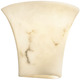 Round Flared Wall Sconce -  / Faux Alabaster