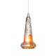 Bellboy Pendant - Satin Nickel / Amber