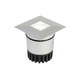 Sun3 Square 47 Degree LED Wall / Floor Recessed - Satin Aluminum Sun3 Square 47 Degree LED Wall / Floor Recessed - Satin Aluminum /