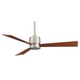 Zonix Ceiling Fan - Satin Nickel / Cherry / Walnut