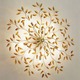Astre P-PL 10 Wall / Ceiling Mount - Polished Gold / Amber