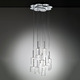 Spillray 12 Light Pendant - Polished Chrome / Crystal