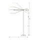 Equo LED Warm White Floor Lamp - /