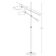 Bruno Adjustable Double Arm Pharmacy Floor Lamp -  / 