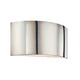Dianelli Shield Wall Sconce - Polished Nickel Dianelli Shield Wall Sconce - Polished Nickel /