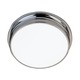 Roderick Ceiling Flush Mount - Polished Chrome / Frost White