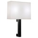Todd C Wall Sconce - Black / White