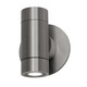 Taos Round Dimmable LED Wall Sconce - Satin Aluminum / 