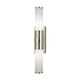 Roderick Bath Bar - Polished Nickel / Frost White