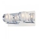 Circo Bath Bar 2-Light - Chrome / Clear / Frost Circo Bath Bar 2-Light - Chrome / Clear / Frost
