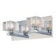 Quatra Bath Bar - Chrome / Clear / Frost