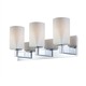 Park Bath Bar 2-Light - Chrome / White Opal Park Bath Bar 2-Light - Chrome / White Opal
