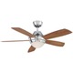 Celano Ceiling Fan - Polished Nickel / Cherry Wood Celano Ceiling Fan - Polished Nickel / Cherry Wood