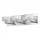 Quatra Bath Bar - Chrome / Clear / Frost