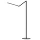 Z-Bar LED Cool White Floor Lamp - Metallic Black / 
