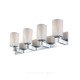 Park Bath Bar 2-Light - Chrome / White Opal Park Bath Bar 2-Light - Chrome / White Opal