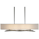 Brindille Suspension - Burnished Steel / Natural Anna