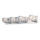Circo Bath Bar 2-Light - Chrome / Clear / Frost Circo Bath Bar 2-Light - Chrome / Clear / Frost
