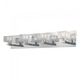 Quatra Bath Bar - Chrome / Clear / Frost